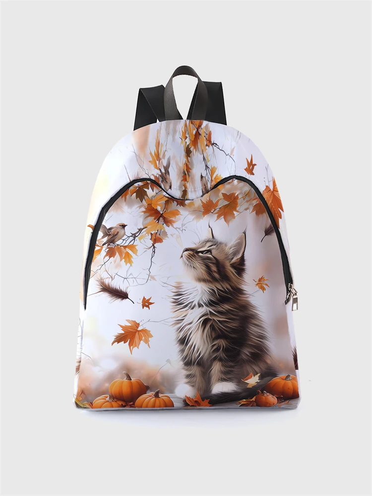 New Women's and Men's High Capacity College Backpack Trend Women's Laptop School Bag Cute Girl Travel Bag Cool