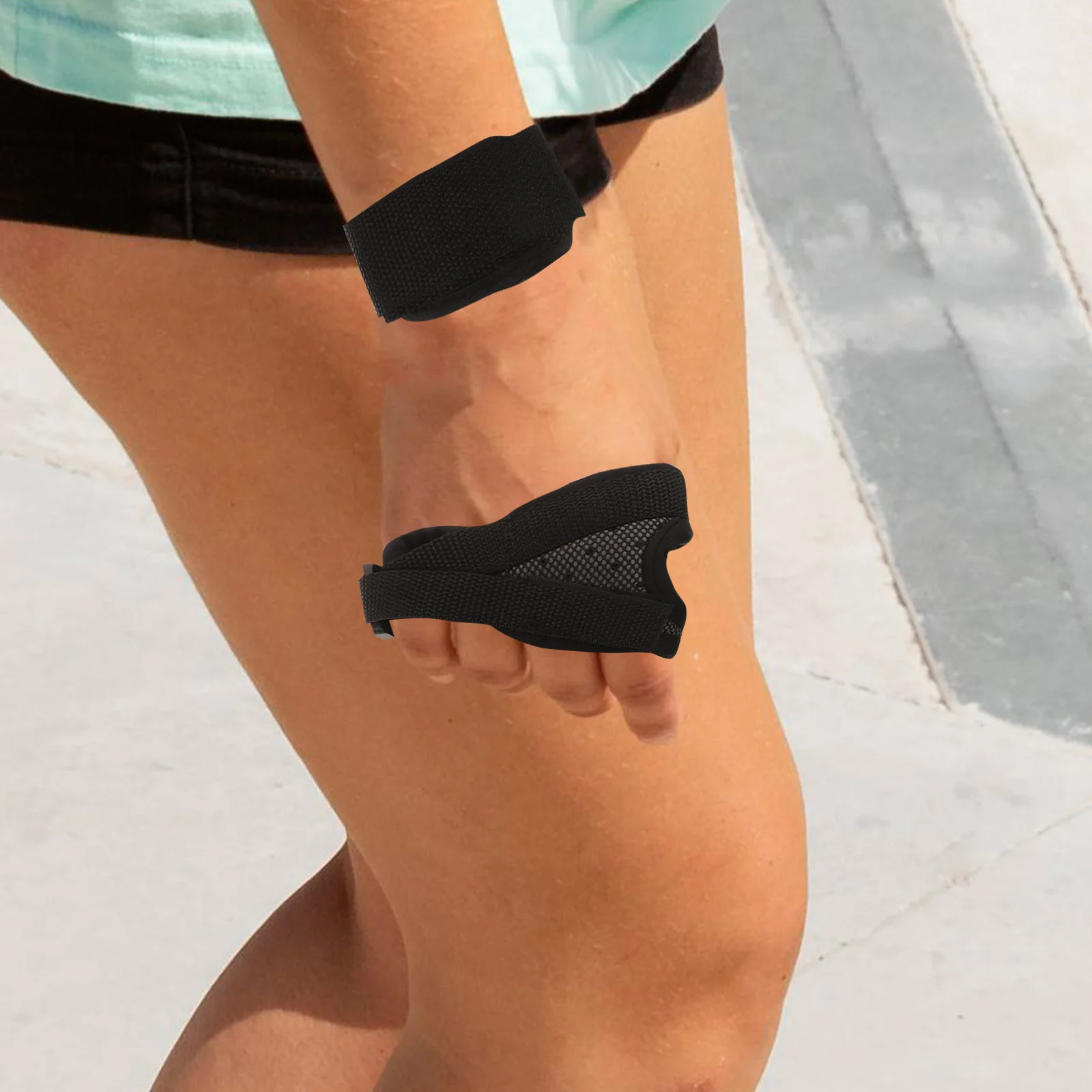 1 Pair Sport Wristband Wrist Support Brace Skating Snowboarding Extra Strength Weight Lifting Bandage Fitness Gym Training