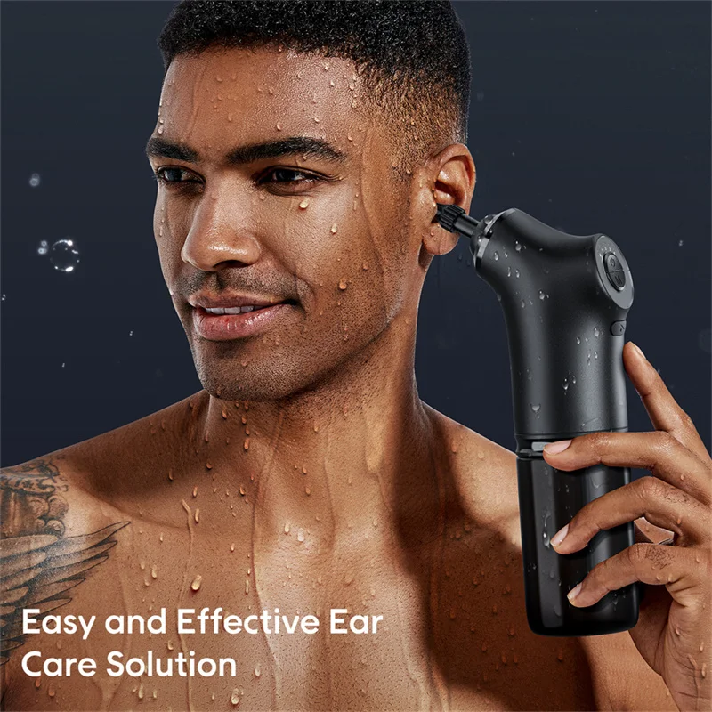 Electric Ear Cleaner Kit 4 Pressure Modes Ear Wax Removal Health Care Water Irrigation Ear Washer For Adults Child Ear Cleaner 6