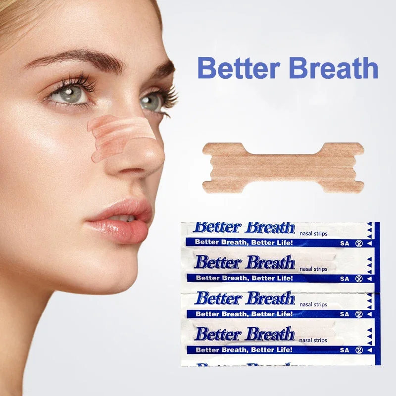 Breath Nasal Strips 10/50/100PCS Right Aid Stop Snoring Nose Patch Good Sleeping Patch Product Easier Breath Sleep Aid Decive