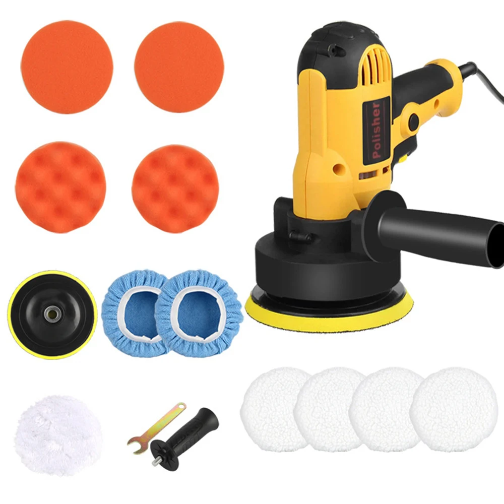 700W Car Polishing Machine Stepless Speed Adjustable Car Polisher Auto Polishing Machine Sander Waxing Grinding Tool