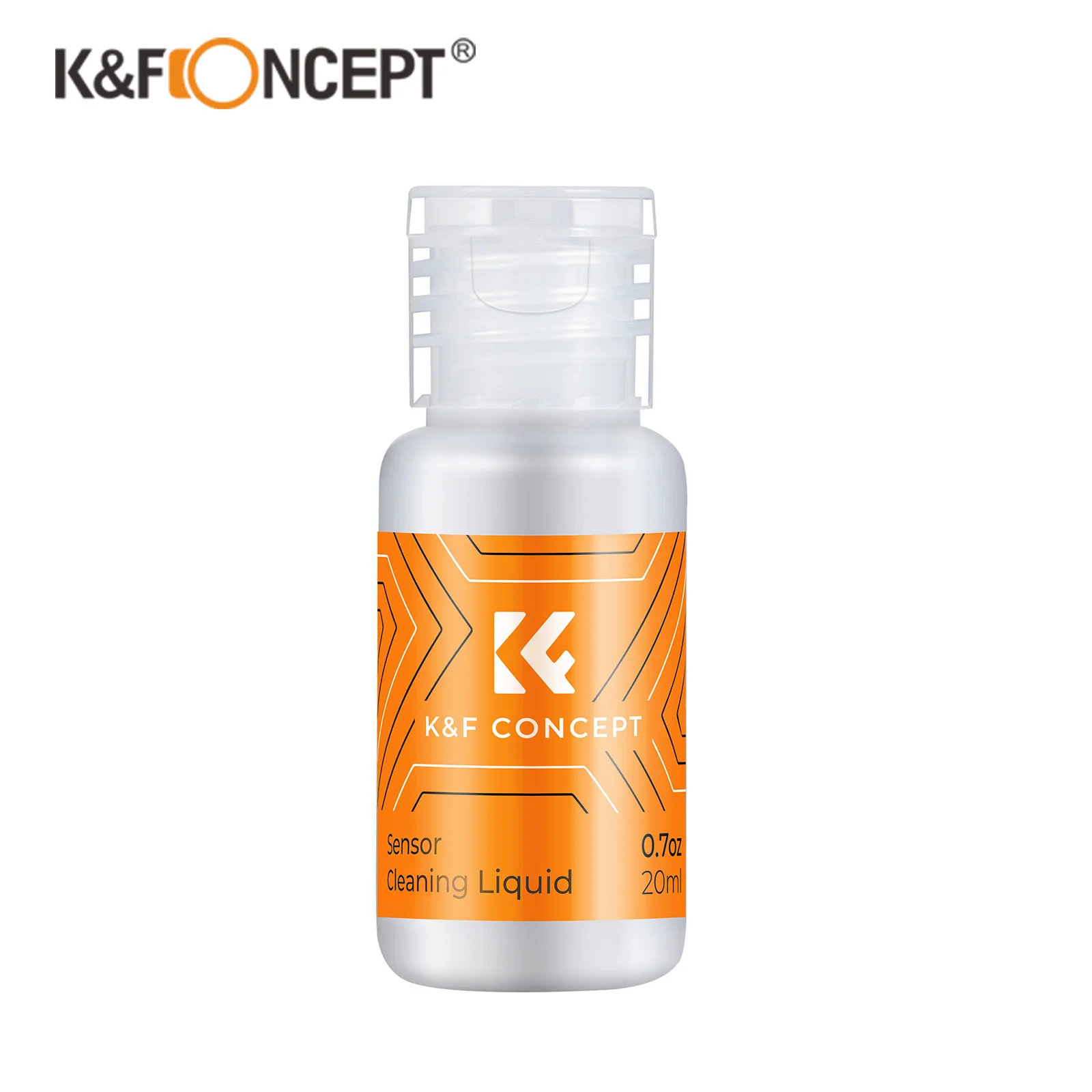 K&F Concept Professional DSLR Sensor / Matrix Cleaning Fluid Solution 20ml for Camera CCD/CMOS Cleaner Liquid