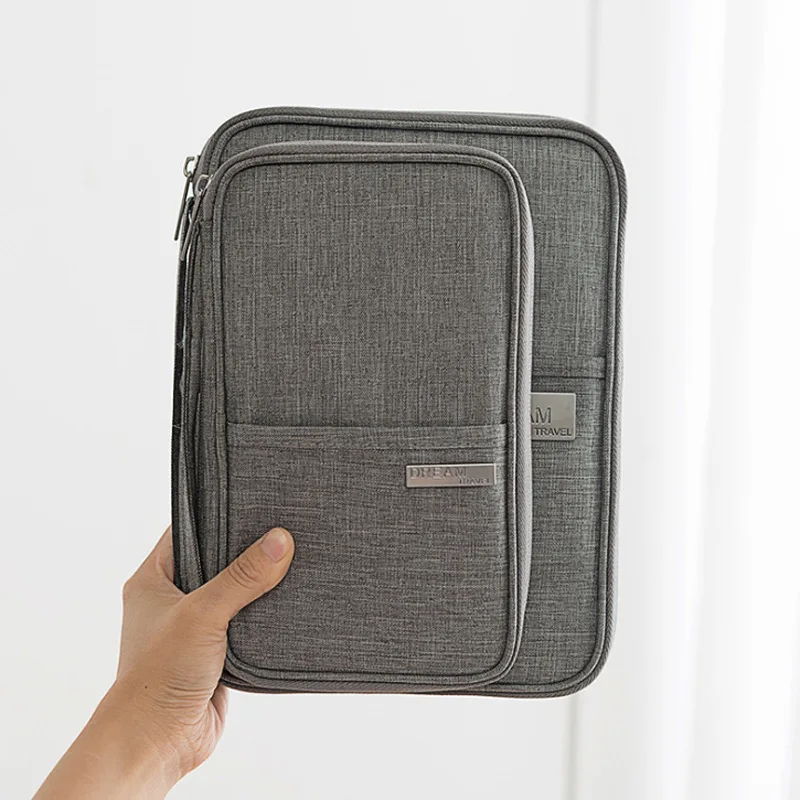 Passport Holder Travel Wallet Family Creative Waterproof Document Case Organizer Travel accessories Document Bag Cardholder