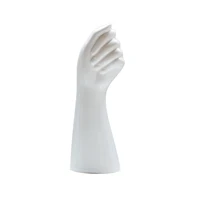 White Arm Hand Vases Pots Ceramic Vintage Decoration Art Abstract  Portrait Look Dried Flowers Vase Modern Home Decorations 1