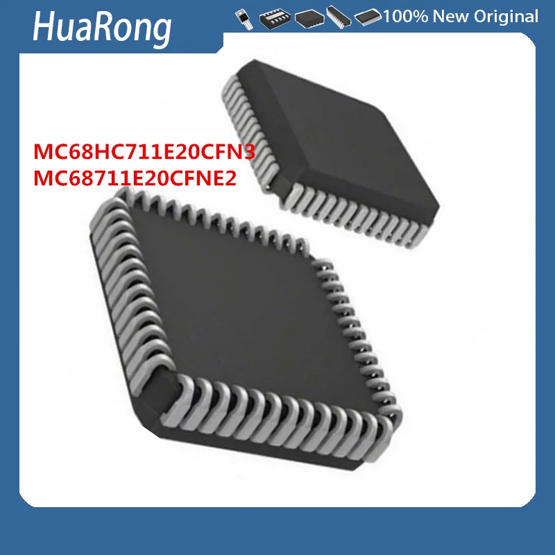 

2PCS/LOT MC68HC711E20CFN3 MC68711E20CFNE2 PLCC52