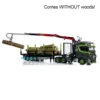 LESU 6X6 Metal Chassis 1/14 770S RC Tractor Truck Hydraulic Crane Logging Trailer Painted Finished Vehicle Toucan Customized DIY 2