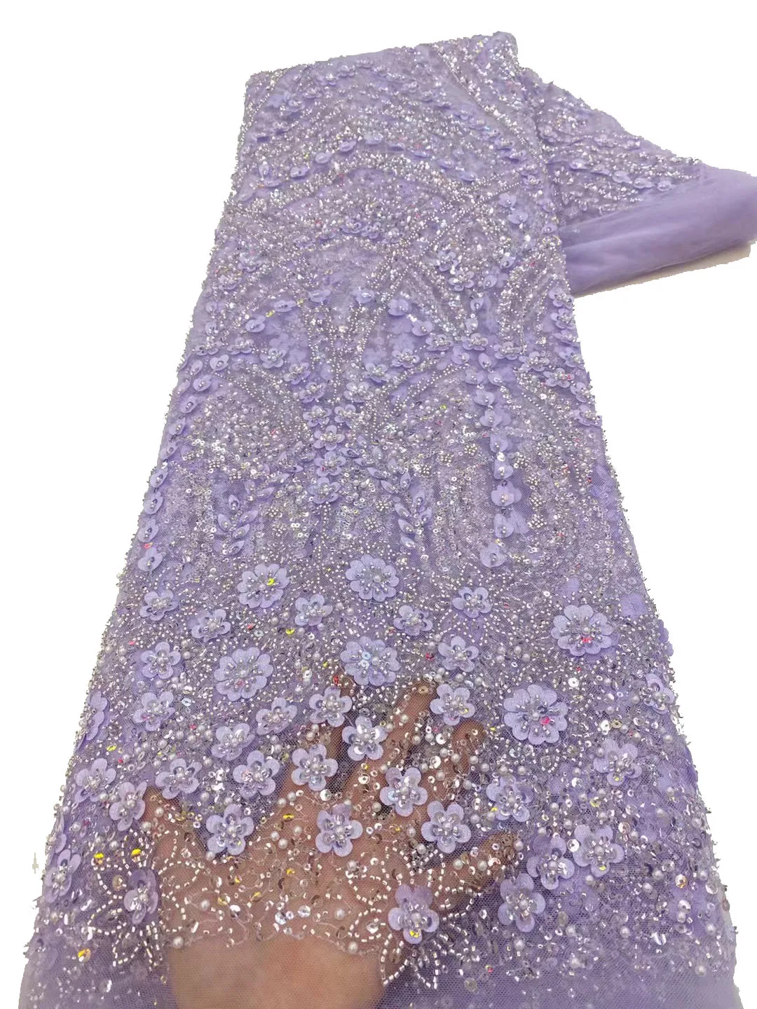 The Daffodil Beige Bloom Asymmetric Handcrafted Linen Cape