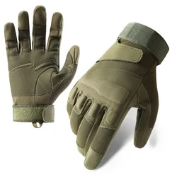 Enhanced Touchscreen Full - Finger Tactical Gloves - M (Green)