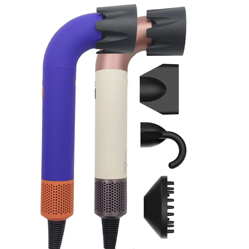 2025 NEW High Speed Hair Dryer 1.8M/2.7M 1/4 Nozzles Hair Blower Quick Drying Negative Ion Secadora Para Cabello HD18