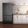 Galanz GLR18FS5S16 French Door Refrigerator with Installed Ice Maker and Bottom Freezer Adjustable Electrical Thermostat Control 5