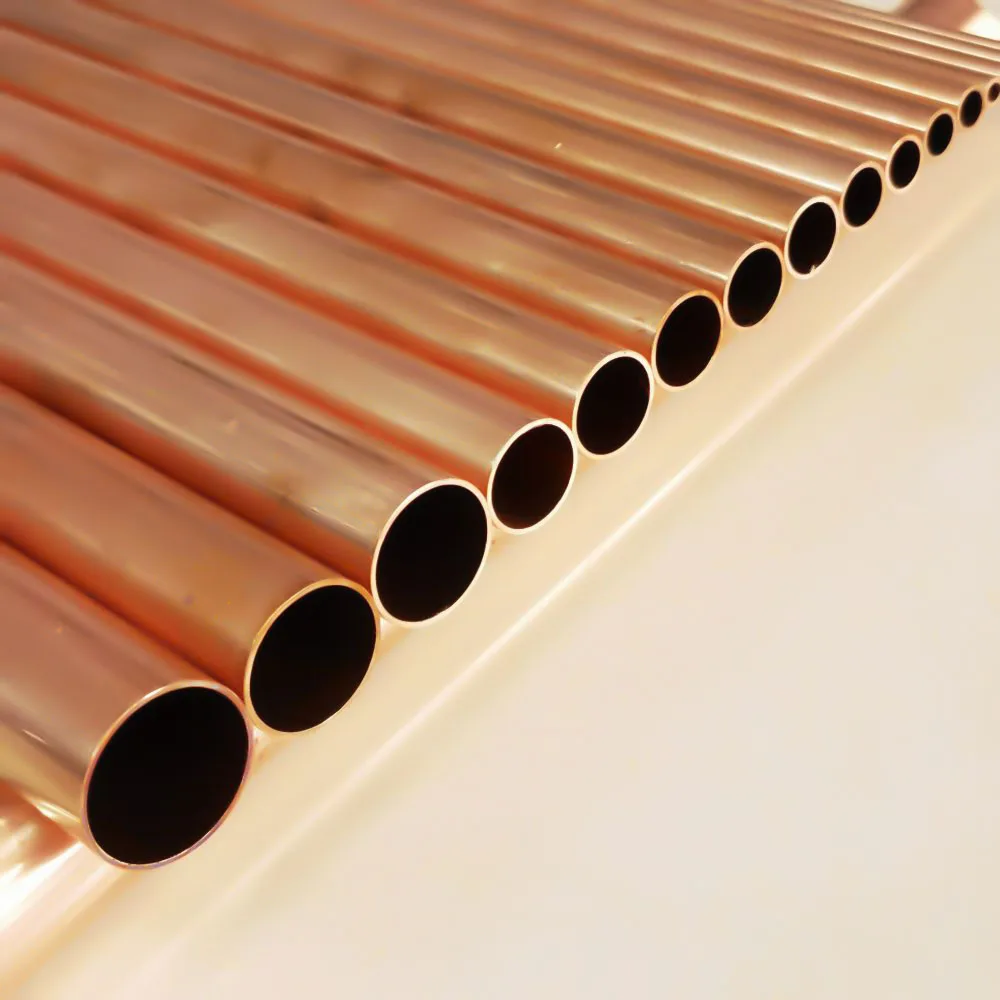Kupferrohr, Außendurchmesser 17–30 mm, Länge 300–500 mm, rundes Kupferlegierungsrohr, gerades Rotkupfer, präzise Dicke 0,5–2 – Detail 5