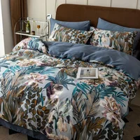 Svetanya Print Egyptian Cotton Bedding Set Queen King Ru Full Double Size Bedlinens Sheet Duvet Cover Set 3