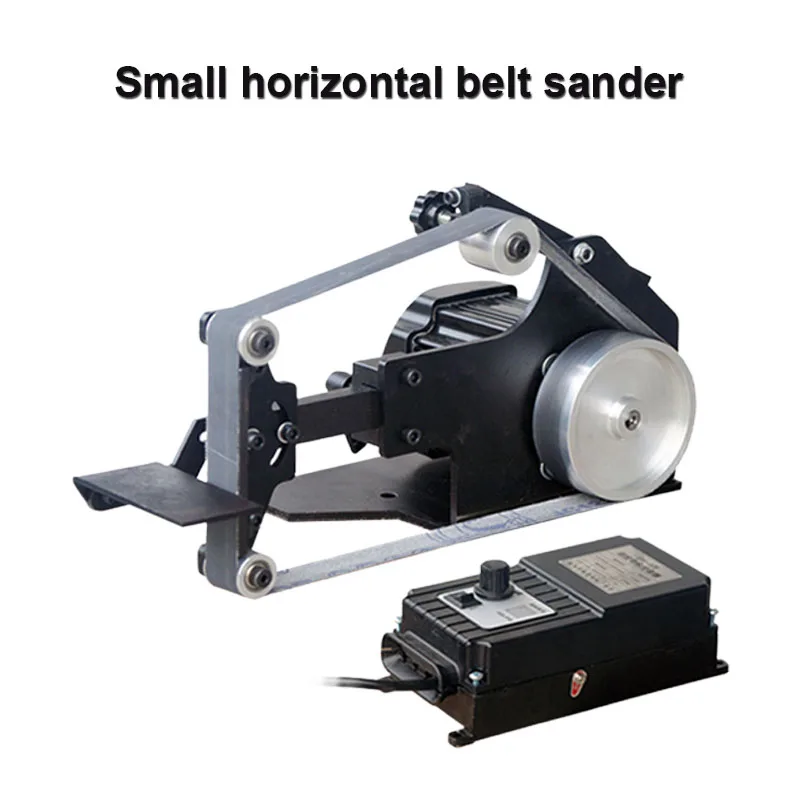 

Multifunctional Brushless Abrasive Belt Machine Used For Polishing Wood/Metal/Plastic/Stone Mini Grinding Machine 800W