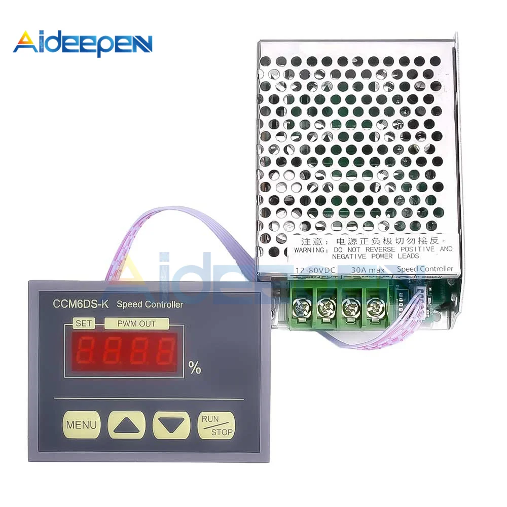 da c.c. pwm dc 12v-80v 30a início