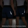 ARSUXEO Men's Trail Running Shorts Sportswear 2 in 1 Wrap-Around Pockets Gym Training Exercise Joging Athletic Shorts B233 5