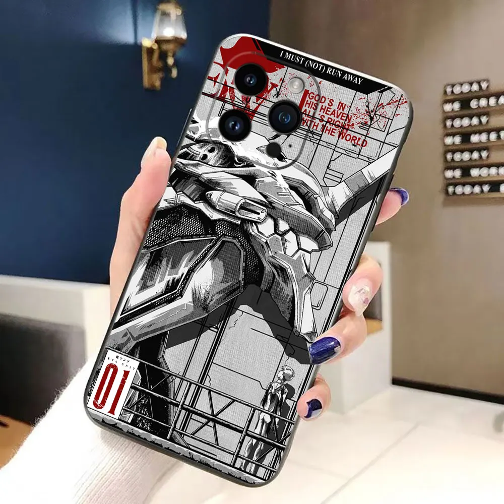 Neon Genesis Evangelion Design TPU Phone Case