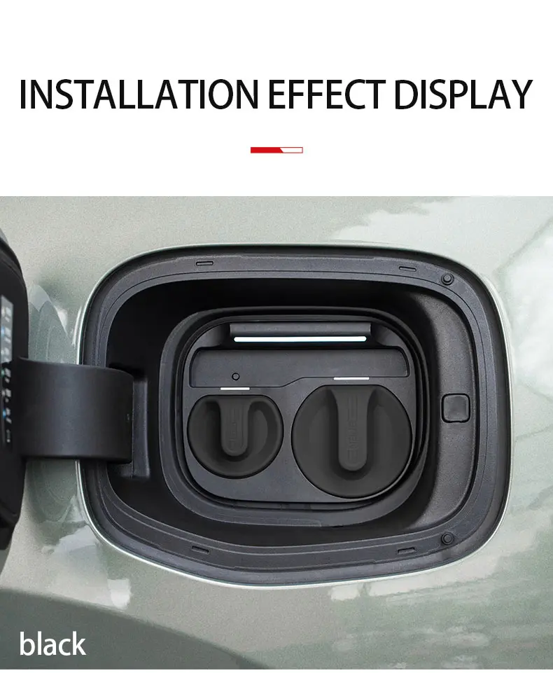For ZEEKR 001 2025 2024 2023 Charging port silicone cover Waterproof and dustpro
