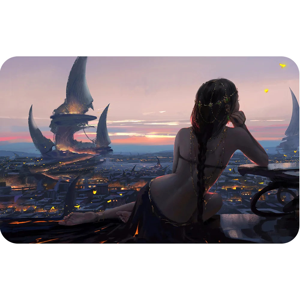 Anime Mouse Pad Gaming Large Table Mats TCG CCG Playmat,Office Mats