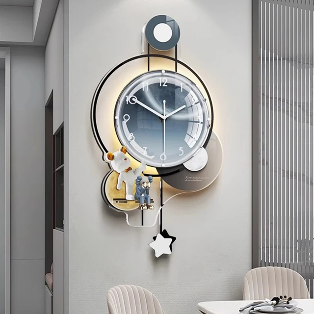 Reloj de mesa Digital de 12/24H, hora, relojes de temperatura, decoración  de escritorio de oficina, adorno nórdico para habitación, regalo para  niños, suministros de decoración de pared - AliExpress