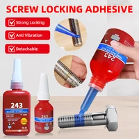 10ml/50ml Screw Glue 243 Thread Locker Tightening Screws Prevent Loosening Rusting Caulking Adhesive Temperature Resistance Tool 1