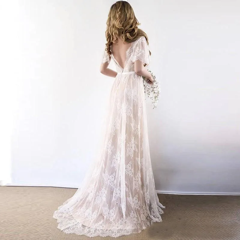 Рисунок 2 - Женское свадебное платье в стиле бохо