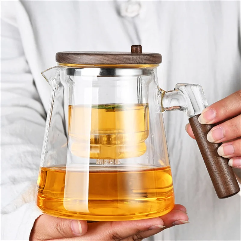 Théière en verre avec infuseur 650 ml
