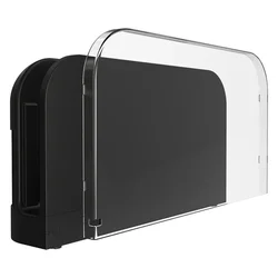Switch 2 Dock Protective and Anti - Scratch Cover - Game Console Dust Protector Accessory (Transparent case)