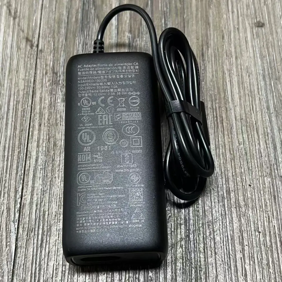オリジナルチャージャーアダプター,Bluetoothスピーカー,19V, 2A