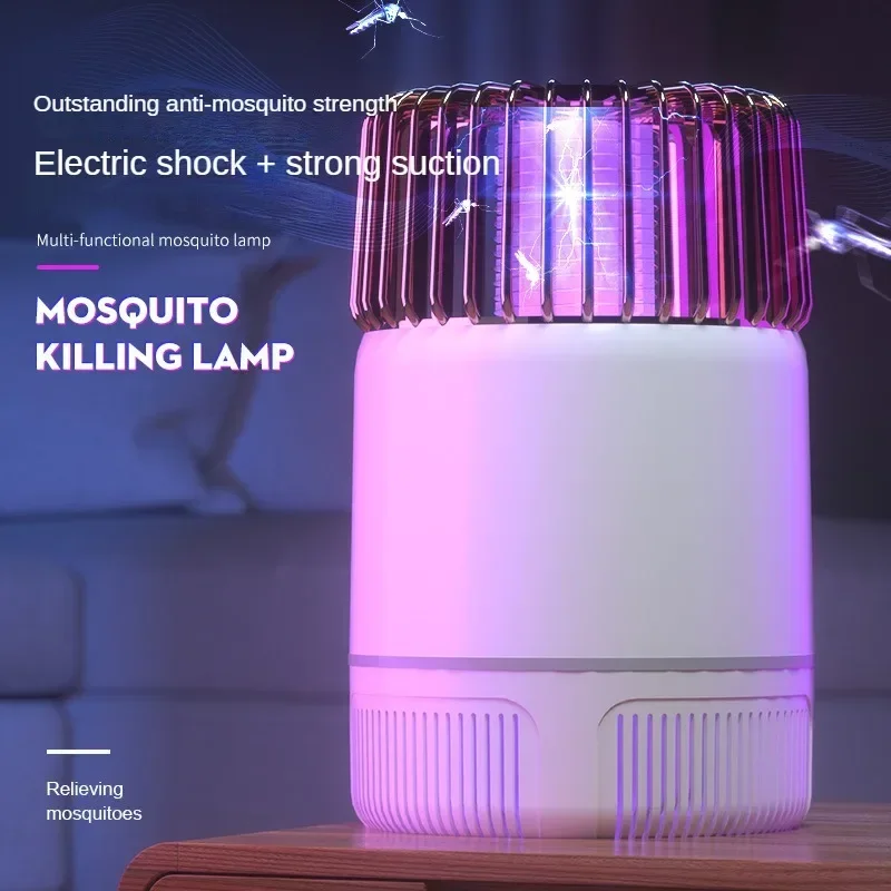 Scossa Elettrica Zanzare Killer Lamp Indoor Attractant Fly Trap Per Zanzare Indoor Usb Ricaricabile Zanzare Trap Light Lamp