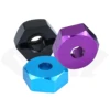 MN86 RC Car Metal 12mm Wheel Hexagon Adapter Combiner Coupler with Pins Screws For 1/12 MNG500 12428 144001  upgrade parts 6