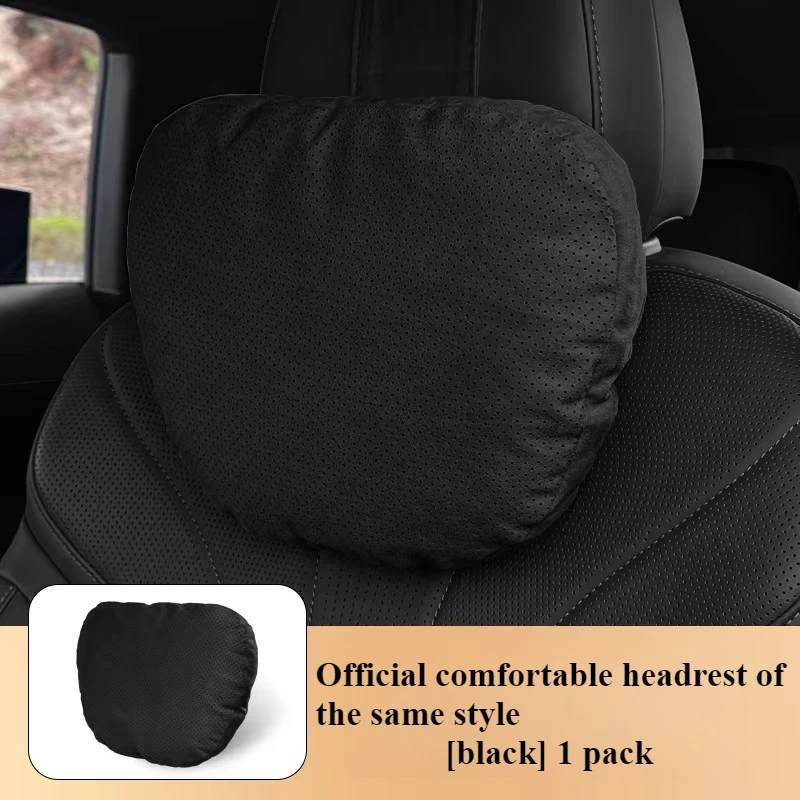 Ergonomic Car Seat Cushion Set with Headrest Neck Pillow and Lumbar Support - Premium Memory Foam Car Interior Accessories