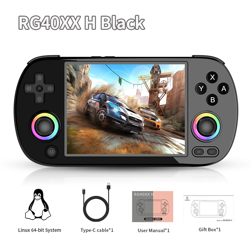 Anbernic RG40XX-H ゲームコンソール Anbernic RG40XX-H ゲームコンソール ANBERNIC RG40XX H