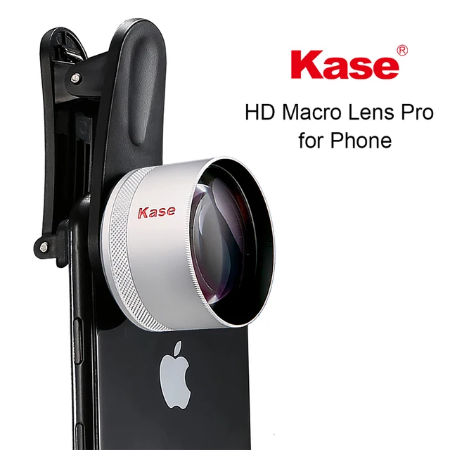 Kase HD Master Macro Lens for iPhone 16 15 14 13 12 Samsung Huawei Android, Macro Phone Camera Lens, Long Shoot Distance 40-85mm 1