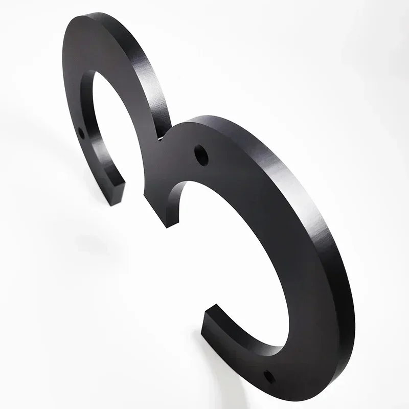 12 Inch 30cm Large Modern Floating House Numbers for Outdoor Door Address Garage Gate with Nail Kit house number signs house numbers