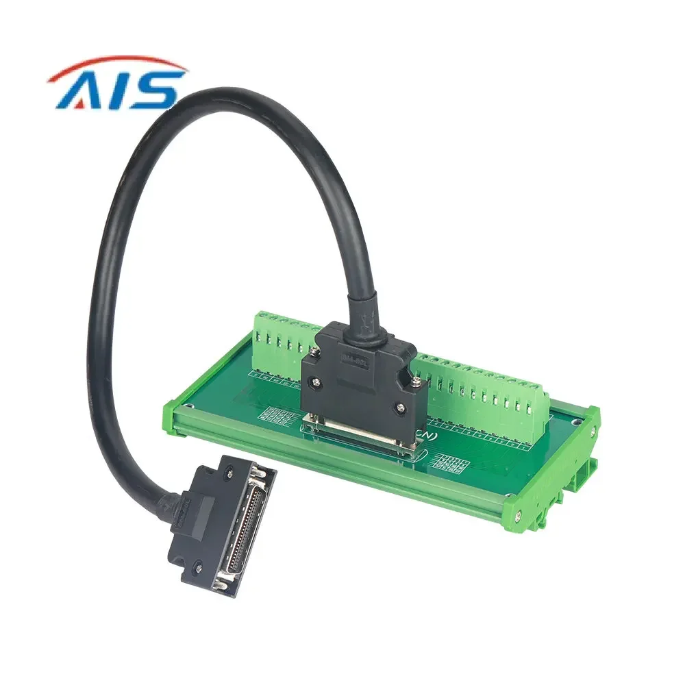 델타 ASD-A2 AB 시리즈 서보 드라이버 CN1 터미널 보드 블록 ASD-BM-50A 케이블 HL-SCSI-50P(CN) 용 SCSI50