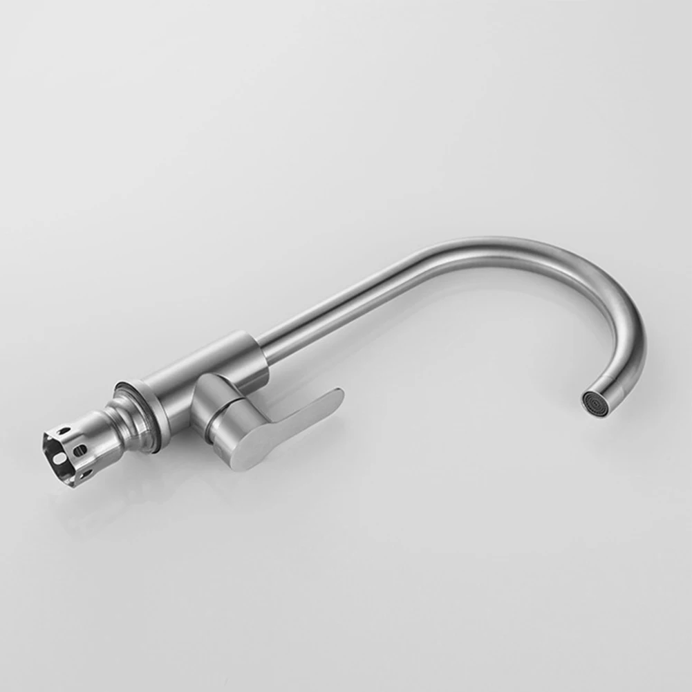 Kitchen Faucet 360° Rotating Splash Proof Basin Faucet Single Hole Hot Cold Water Sink Mixer Tap For Kitchen Bathroom Faucet 4 Kitchen Faucet 360° Rotating Splash Proof Basin Faucet Single Hole Hot Cold Water Sink Mixer Tap For Kitchen Bathroom Faucet 4