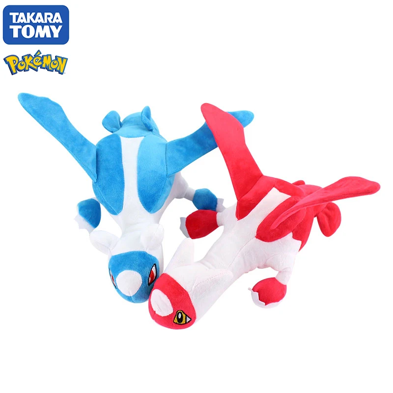 

TAKARA TOMY Pokemon 30 см латиас и латио плюшевые игрушки креативная Мягкая Кукла Kawaii Летающий эльф рождественские подарки для детей