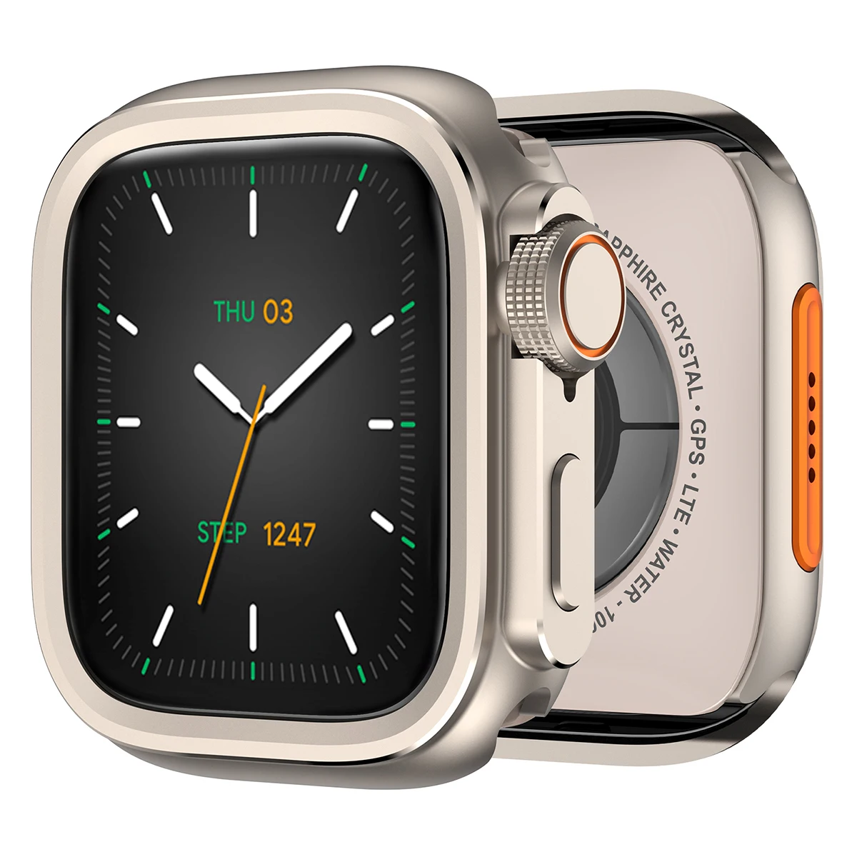 Premium Aluminum Alloy Protective Watch Case | Metal Bumper Guard