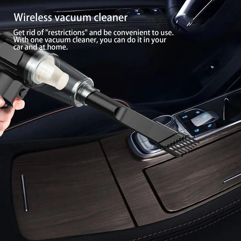 Portable Handheld USB Rechargeable Vacuum Cleaner for Auto Powerful 9000pa Suction Rechargeable Cordless Vacuum Car Supplies