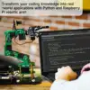 Raspberry Pi 5 Robotic Arm Kit with HD Camera and 6KG 15KG Metal Servo ROS Robot Open Source DIY Electronic Projects for Adults 4