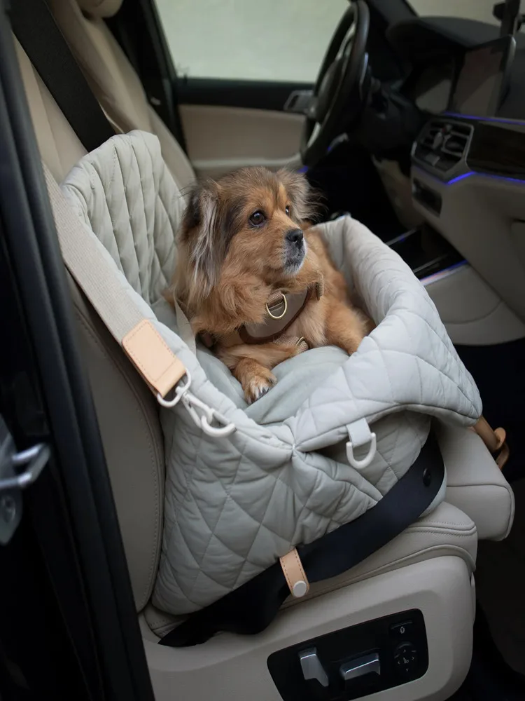 Dog Carrier Bag - Car Seat Cover For Dog 2 In 1