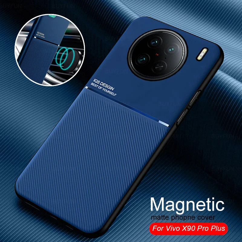 Custodia Vivo X90 Per Vivo X90 Pro Plus Cover Antiurto Magnetica Per Vivo X90 Pro Plus 5G X 90 Pro 90Pro Plus Pro + Protezione Coques