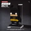 Cartoon Character Iron Man Captain America Building Blocks Toys Small Particles Build Model Toys Give Children Educational Gifts 3