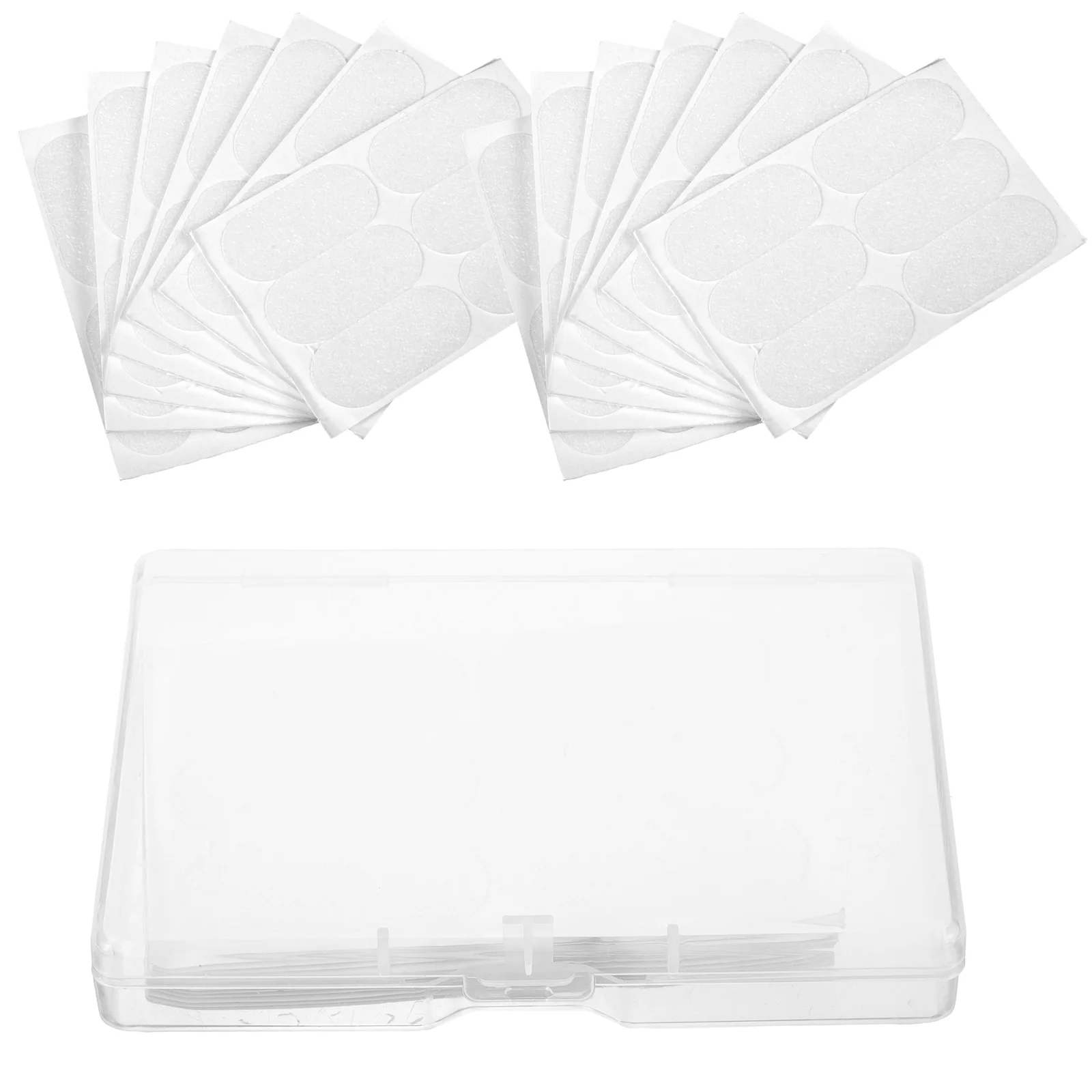 

60 Pcs Elf Ear Stickers Vertical Patch Orthotics Makeup Tape Silica Gel Cosmetics