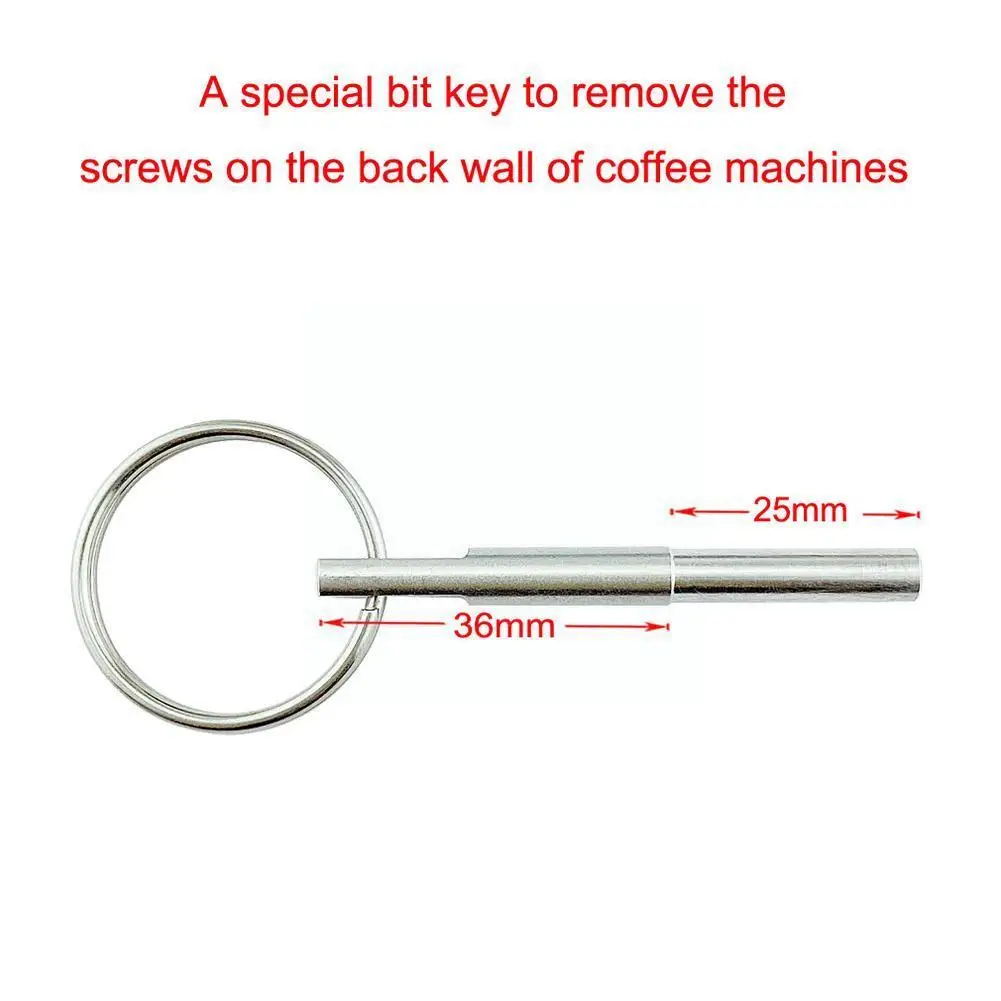 Repair Security Oval Heads Screws Special Bit Keys Removal Service For Coffee Machines For Jura Special Drill Bits Screwdrie