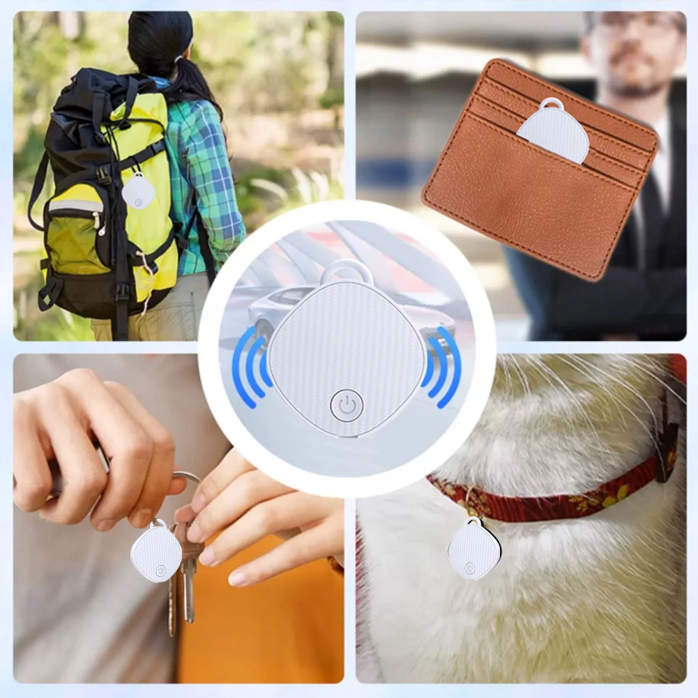 Smart GPS Tracker Items Lost Tracker Phone Stuff Two-way Search Bluetooth-Compatible for Car Key Suitcase Wallet Pet Kids
