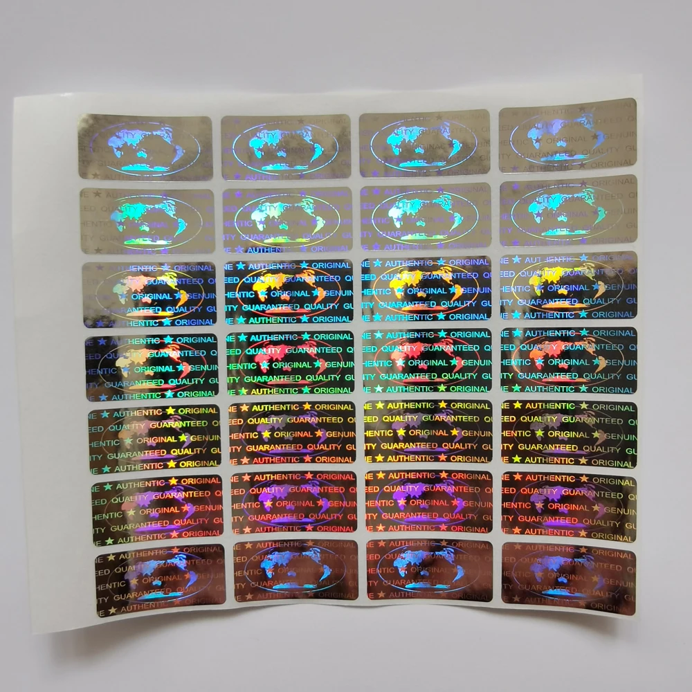 500pcs Holographic Security Sticker VOID Proof Left If Removed Warranty Seal Label