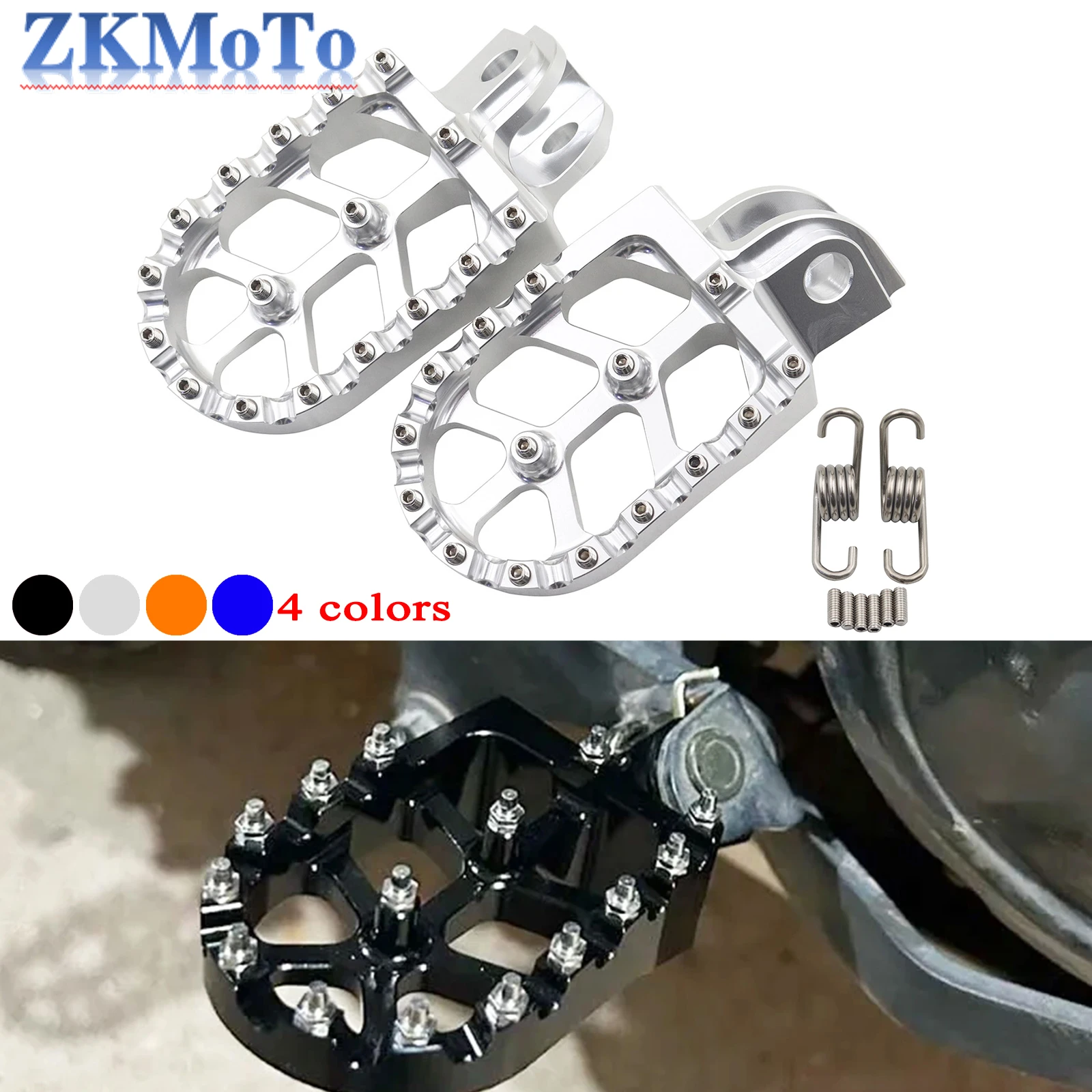 Motorcycle Footrests Motorcycle Foot Rests Pegs Footrest Pedal KTM EXC EXCF 125 250 300 350 450 530 525 200 400 500 1998-2015 motorcycle accessories,motorcycle foot pedals
