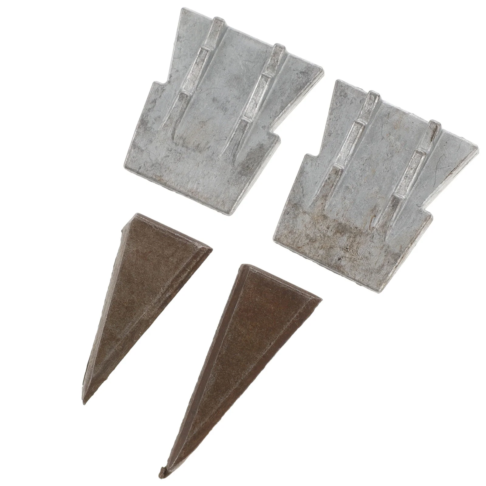 4 Pcs Ax Hammer Wedge Installation Accessories Axe Handle Wedges Conical Repair Taper for Iron Accessory Replacement 6