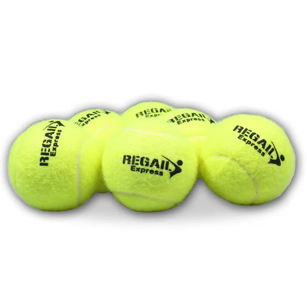 Tennis Balls Professional Rubber Tennis Ball High Resilience Tennis Practice Ball for School Club Competition Training Exercises tennis balls rubber tennis